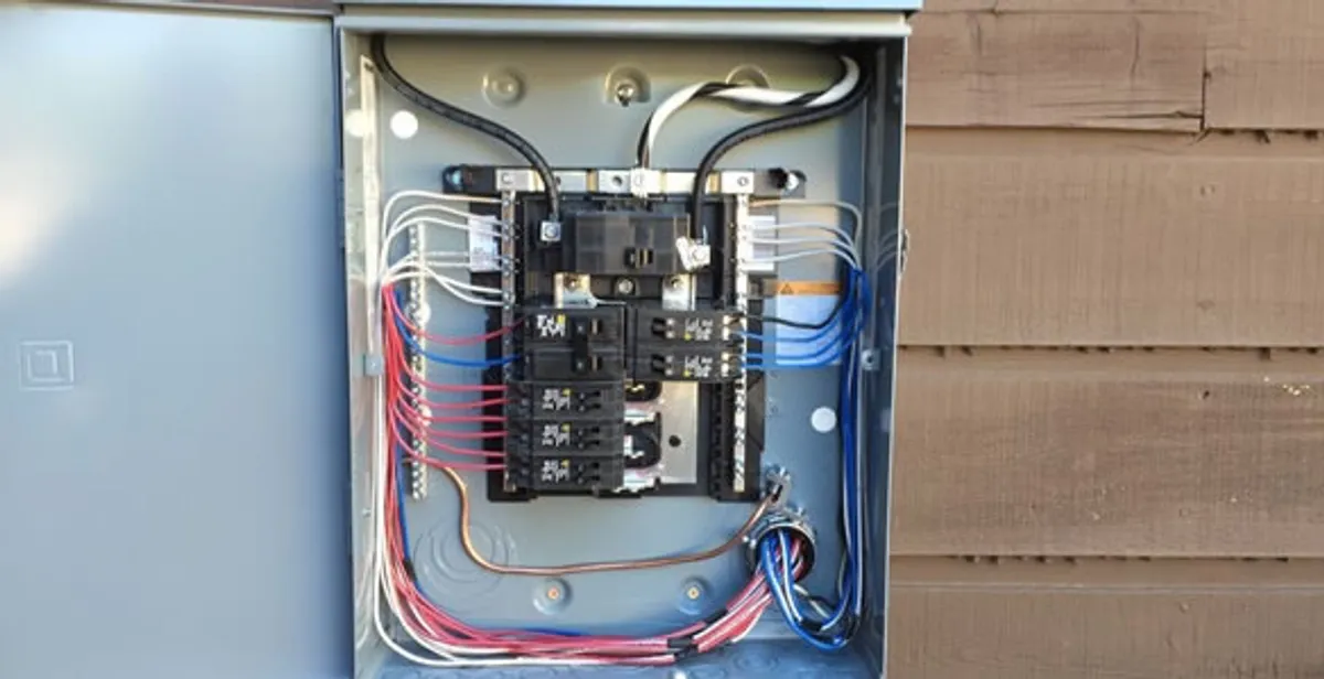 electrical panel upgrade service featuring newly installed electrical panel wired by licensed electricians in Cherry Hill, NJ