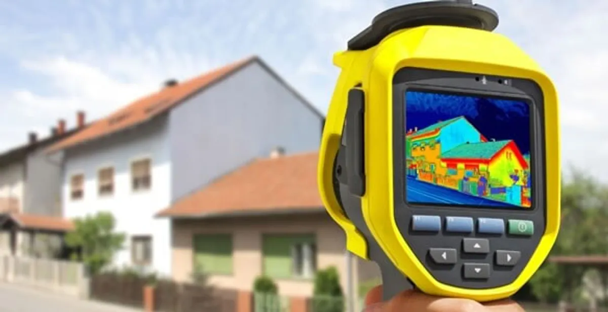 home energy audit service performing exterior thermal inspection to identify energy loss in Cherry Hill, NJ